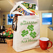 Irish Blessings Personalized Canvas Tote Bag
