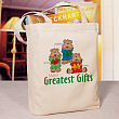 Greatest Gifts Personalized Canvas Tote Bag