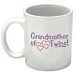 Grandmother of Twins Personalized Mug
