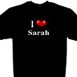 Personalized "I Love You" T-shirt 33208x