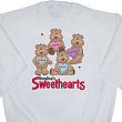 Candy Sweetheart Bears Valentine Sweatshirt