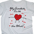 Love Me This Much Valentine T-shirt
