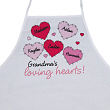 Loving Hearts Personalized Valentine Apron 85237