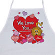 No Lion Personalized Valentine Apron