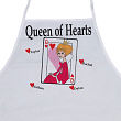 Queen of Hearts Personalized Valentine Apron 815397
