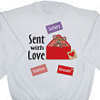 Sent With Love Valentine Sweatshirt 5544X