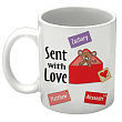 Sent with Love Valentine Coffee Mug 25440