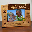Flower Girl Wood Picture Frame 923111