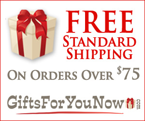 GiftsForYouNow.com 300x250 shipping banner