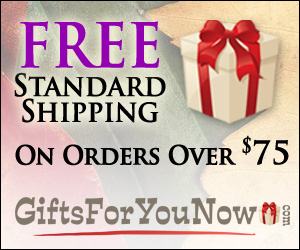GiftsForYouNow.com 300x250 shipping banner