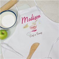 Personalized Kids Apron Chef In Training Apron Customized With Name