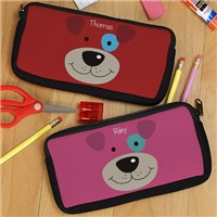 Personalized Puppy Pencil Case Puppy Pencil Pouch