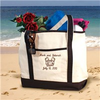 bag was beautiful! It's a good size -- perfect for road trips or beach ...
