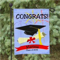Custom Printed Graduation Garden Flag Yard Sign