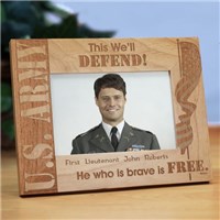 U.S. Army Picture Frame | Personalized Army Frame