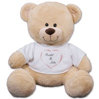 Romantic Plush Bear Personalized Romantic Plush Bear