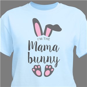 Personalized I'm the Bunny T-Shirt - Violet - Large (Mens 42/44- Ladies 14/16) by Gifts For You Now