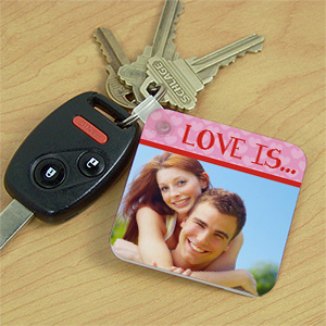 Personalized Couples Photo Key Chain | GiftsForYouNow