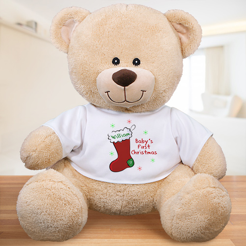 1st christmas teddy bear