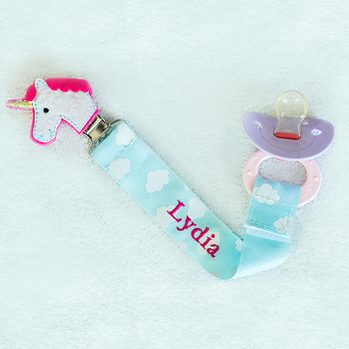 pacifier with name