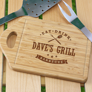 BBQ Gifts, Personalized Grilling Plate, Grill Gifts, Dad Gift From Kids,  Custom Platter, Gift for Grandpa 