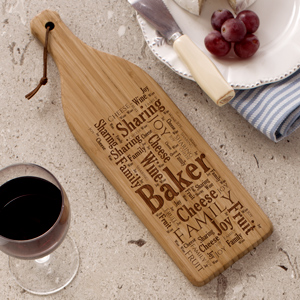 Personalized Kitchen Seasoned With Love Cutting Board Housewarming Chr–  Stocking Factory