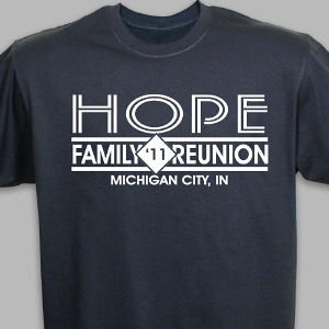 Custom Family Reunion Shirts | Custom Printed Reunion Shirts