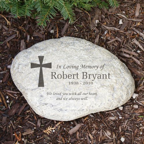 Engraved Memorial Garden Stone | GiftsForYouNow