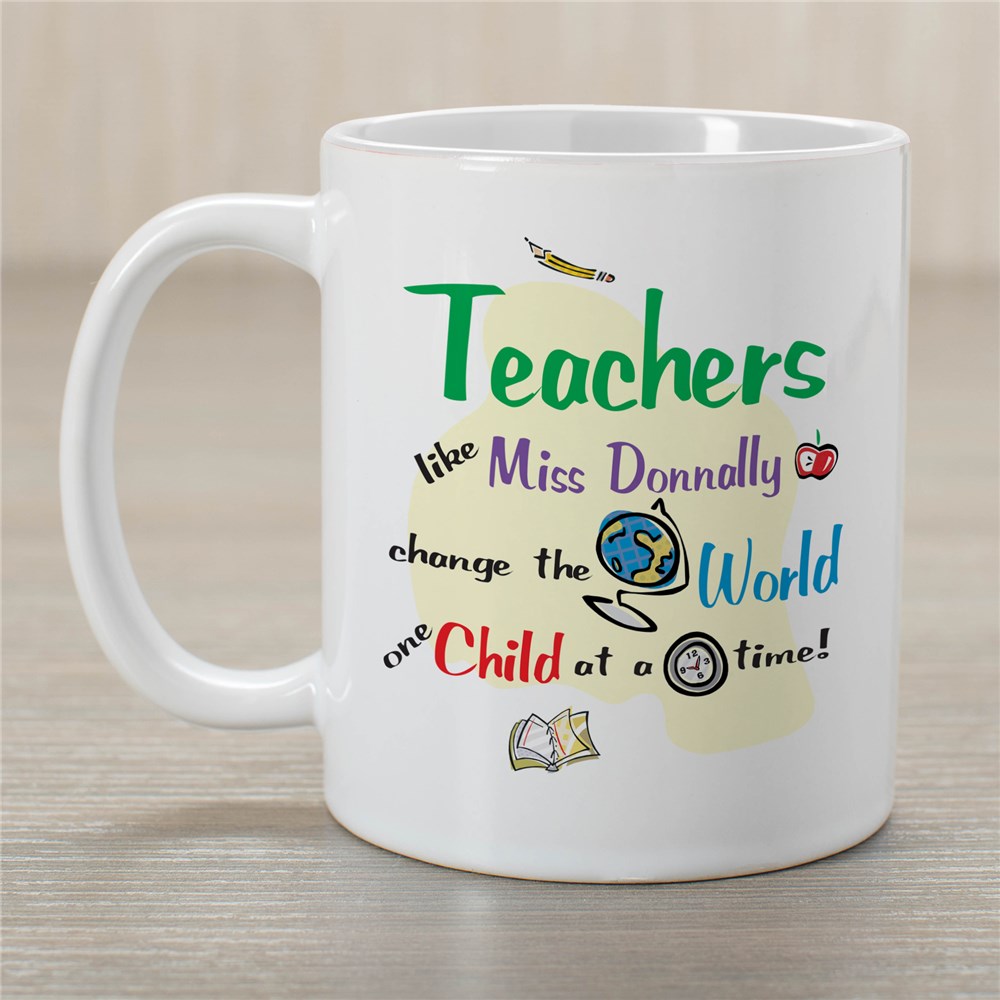 Personalized Teacher Coffee Mug Tsforyounow