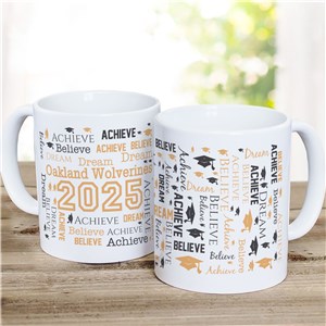 Personalized Graduation Coffee Mug