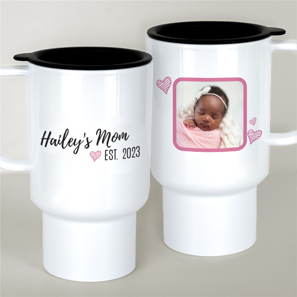 personalized mom travel mug