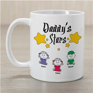 My Stars Personalized Father's Day Coffee Mug | Personalized Mugs For Dad