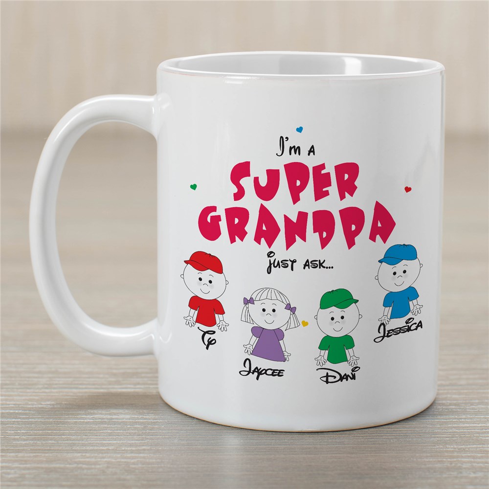 Personalized Super Grandma Mug GiftsForYouNow