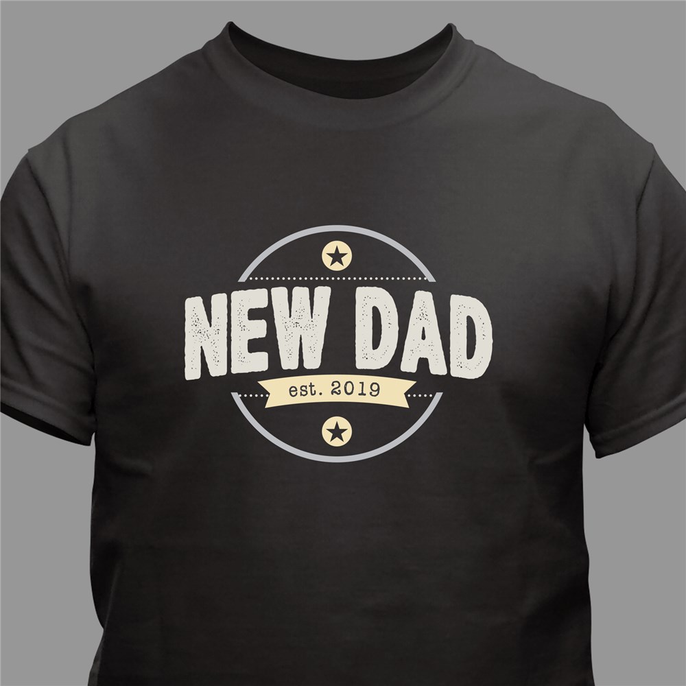 Personalized New Dad T Shirt Tsforyounow 8538