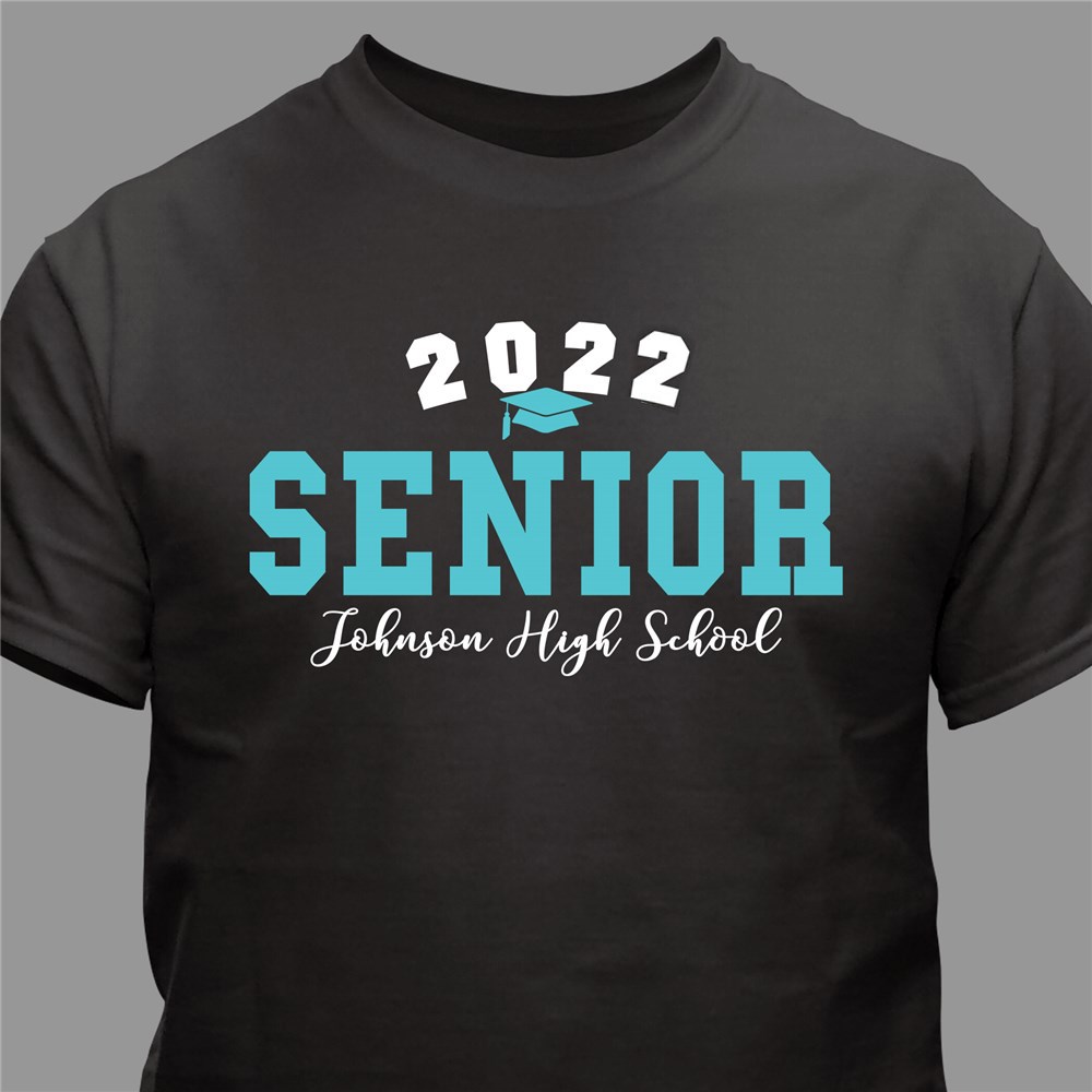 Personalized Senior T-Shirt with Graduation Year