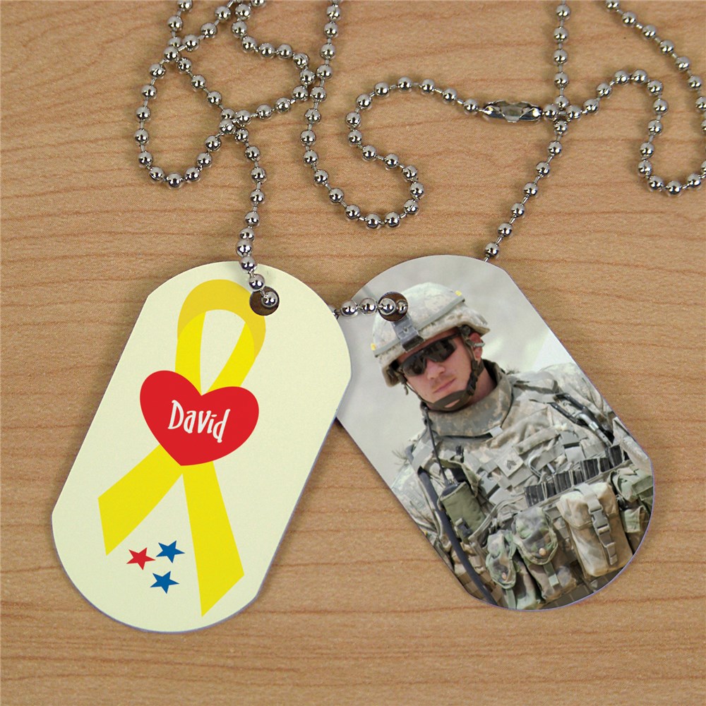 Personalized Military Photo Dog Tags Military Personalized Dog Tags 