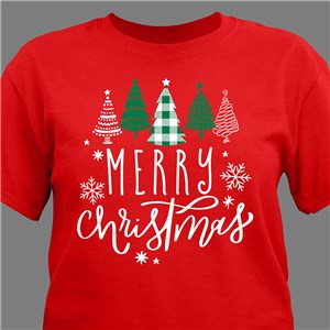 Merry Christmas Red T-Shirt 323032X