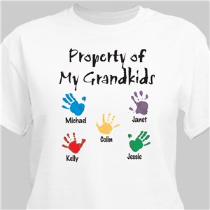 Property Of Personalized T-shirt | Personalized Grandma Shirts