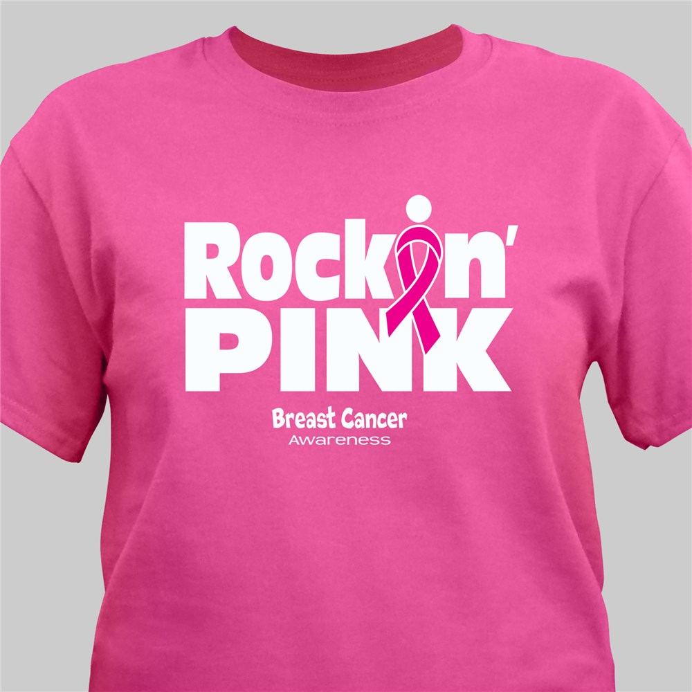 Rockin Pink Breast Cancer Awareness T Shirt Tsforyounow