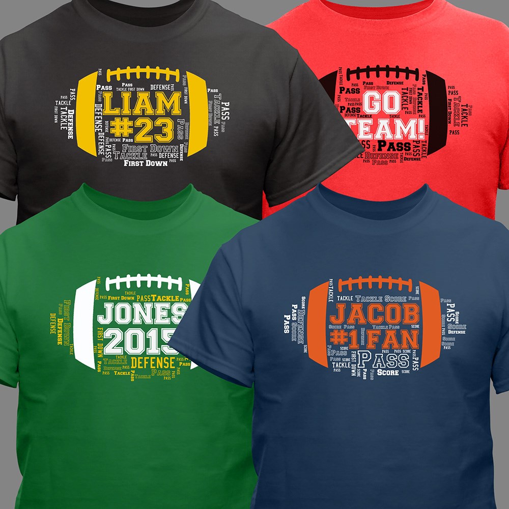 Football Designs For T Shirts