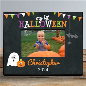 Personalized First Halloween Frame | Unique Halloween Decor