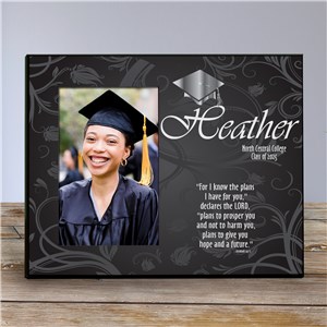 Personalized Graduation Blessing Printed Frame | Personalized Graduation Gifts