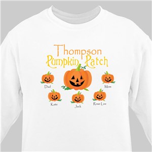 Pumpkin Patch Personalized Sweatshirt | Personalized Sweatshirts