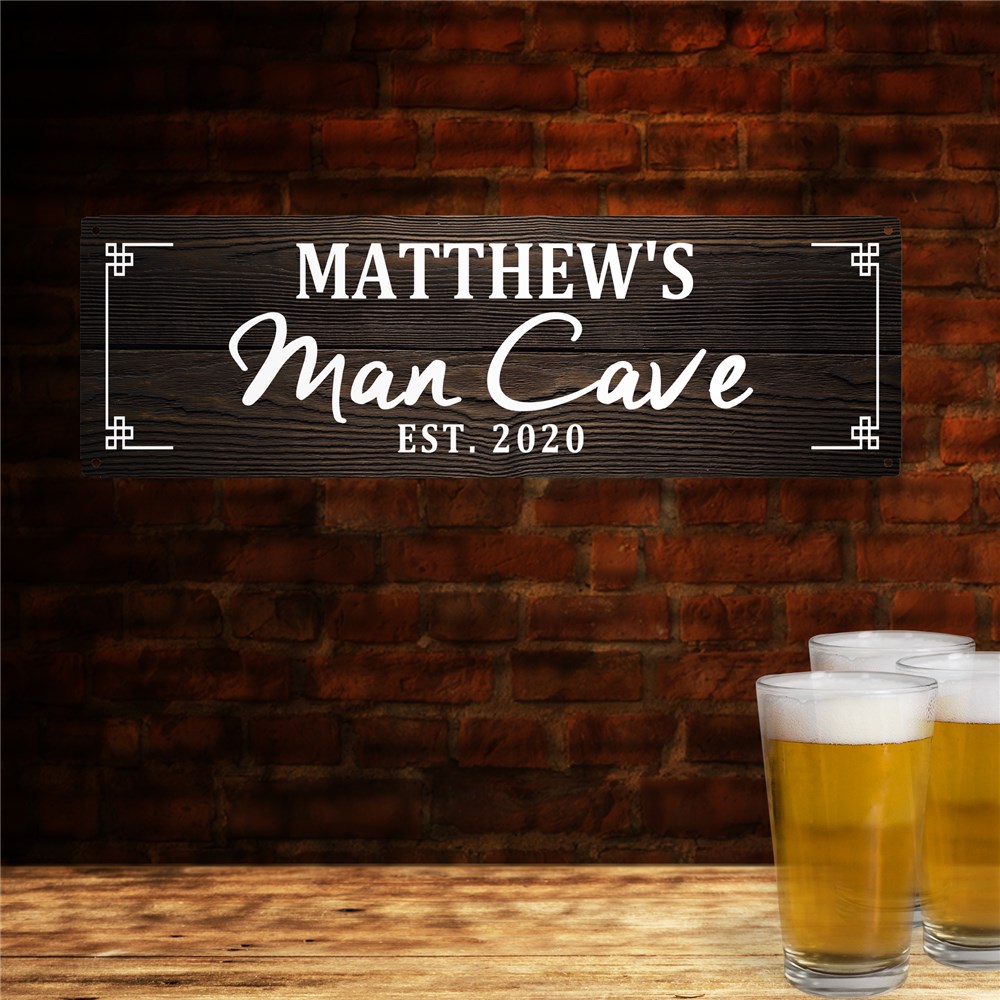 Personalized Man Cave Wall Sign Tsforyounow