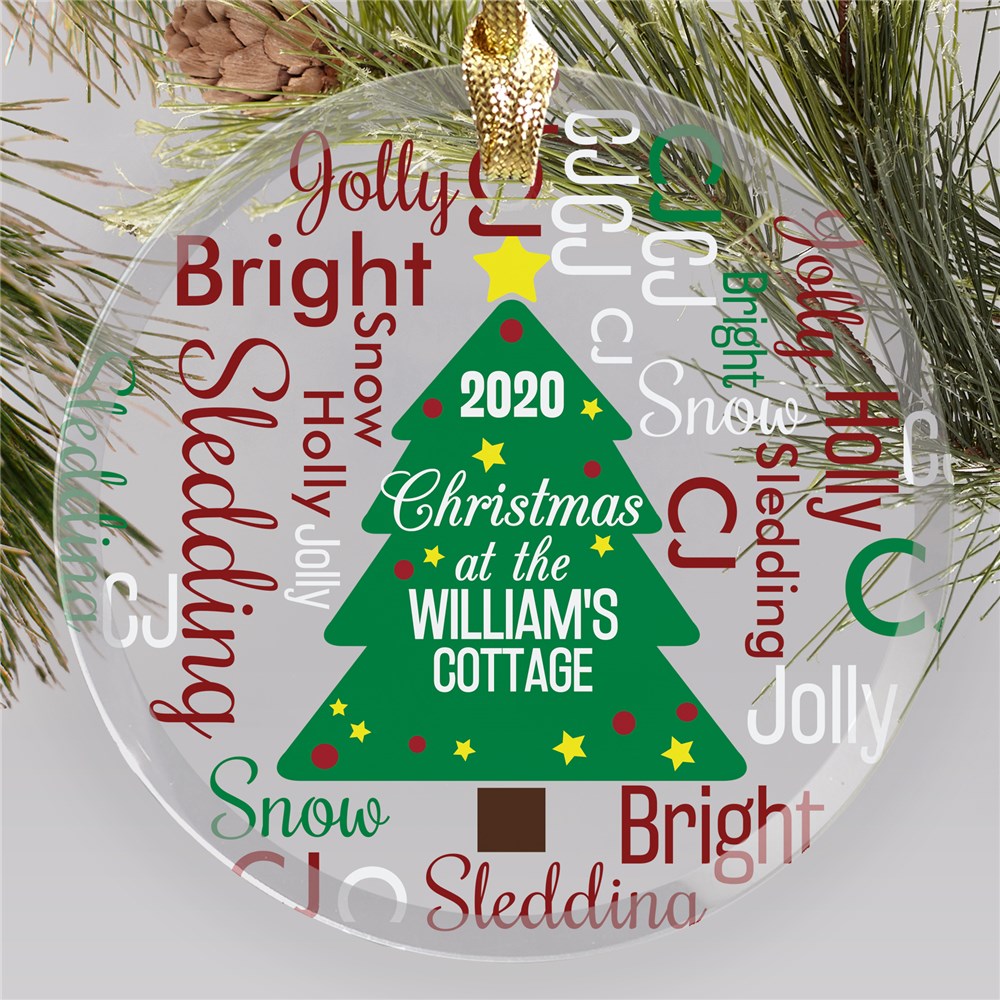 unique personalized christmas ornaments