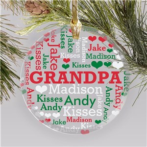 Personalized Any Name Ornaments | Personalized Family Ornaments