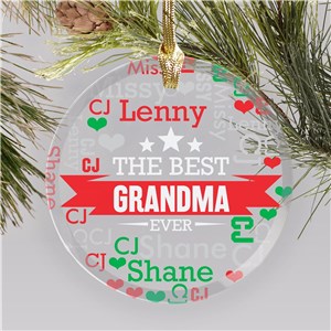 Personalized Ornaments For Grandma | Creative Gifts For Grandma