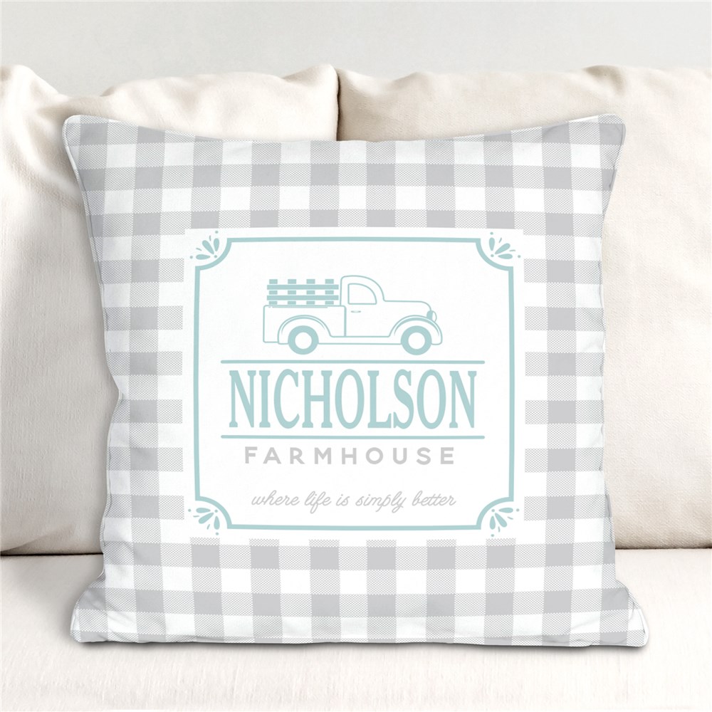 personalized throw pillows