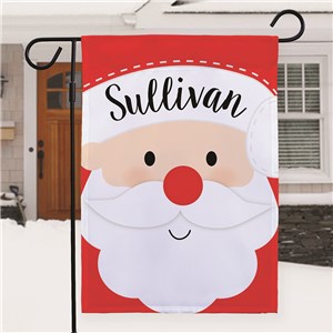 Custom Yard Flag with Santa Claus's Face