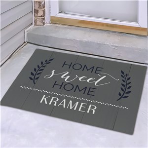 Home Sweet Home Personalized Doormat | Personalized Welcome Mat